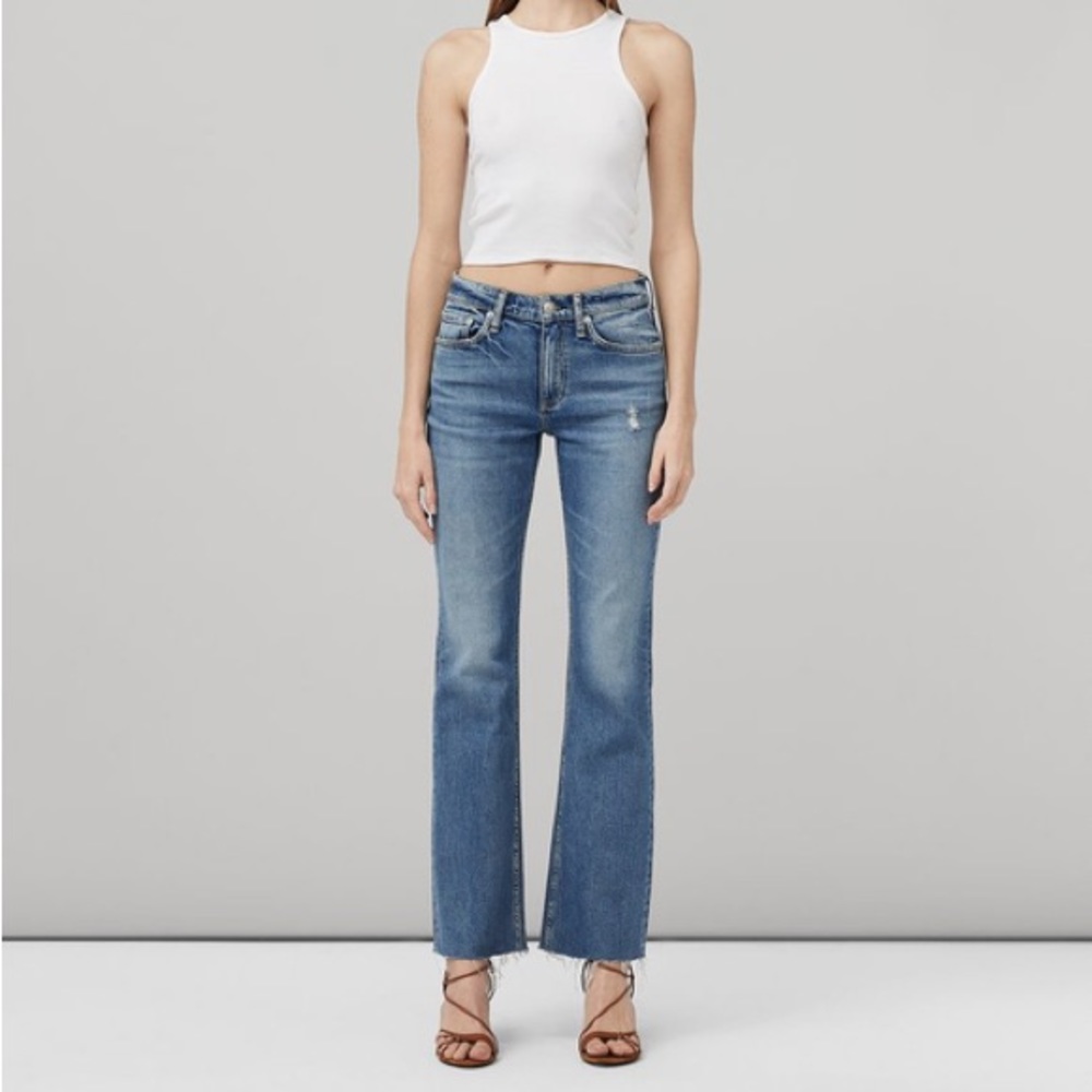 Rag & Bone Peyton Mid-Rise Bootcut in Monterosso